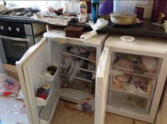 Property on day vacated by tenant 3