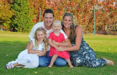 David Phillips and family